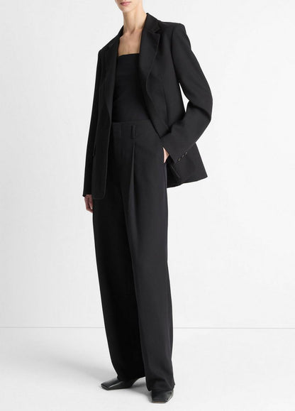 Vince High-Waist Pleated Trouser - Pants & Shorts