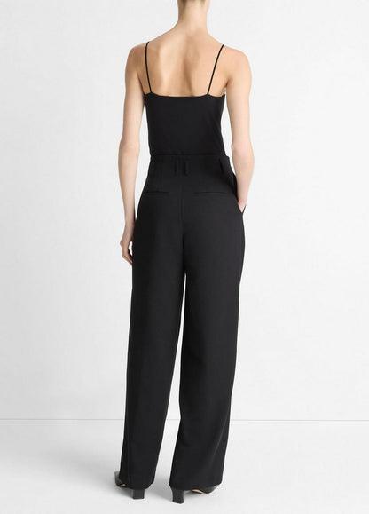 Vince High-Waist Pleated Trouser - Pants & Shorts