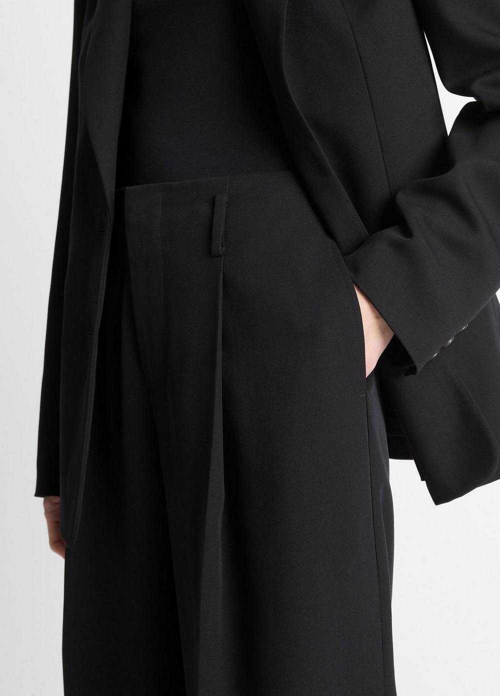Vince High-Waist Pleated Trouser - Pants & Shorts