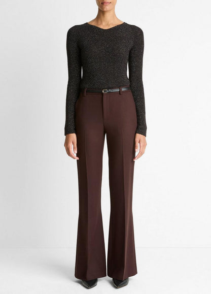 Vince Sculptural Flare Trouser - Pants & Shorts
