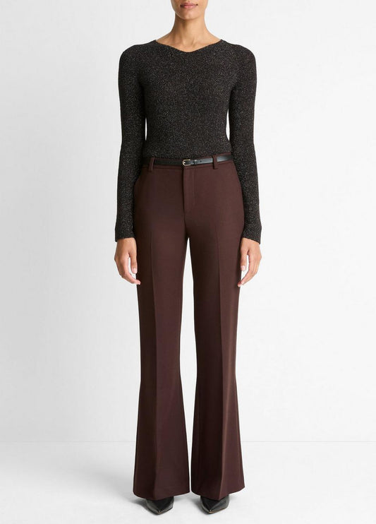 Vince Sculptural Flare Trouser - Pants & Shorts