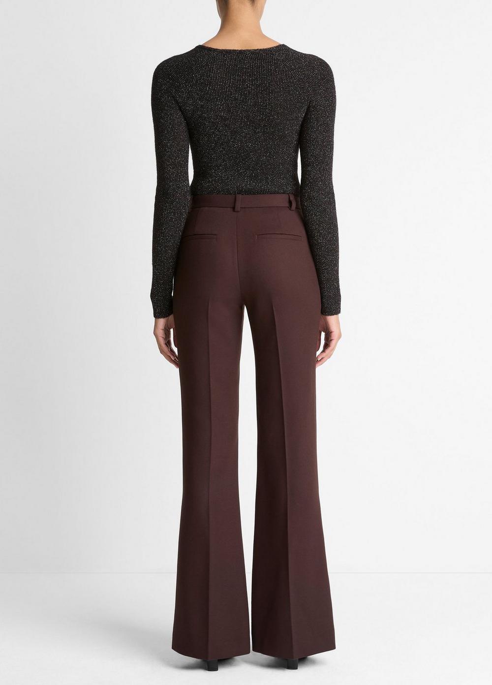 Vince Sculptural Flare Trouser - Pants & Shorts