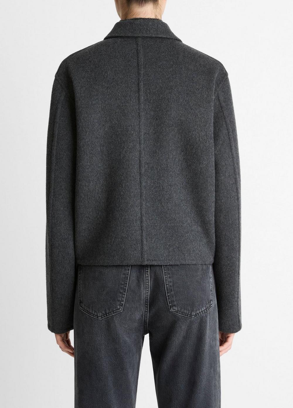 Vince Wool & Cashmere-Blend Short Jacket - Jackets & Outerwear