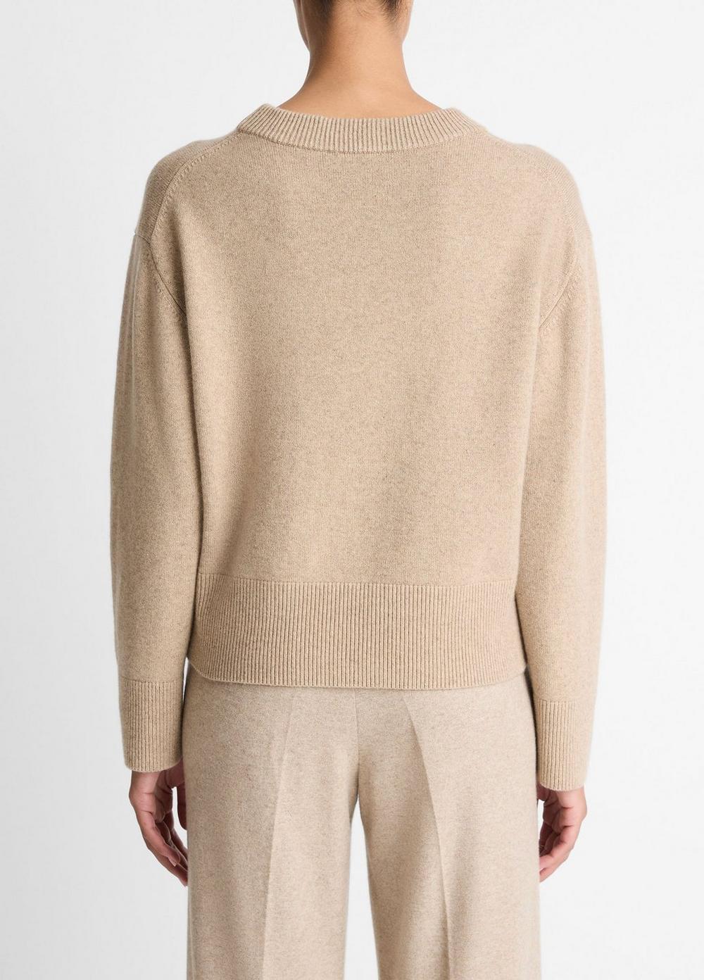 Vince Wool-Cashmere V-Neck Sweater - Sweaters