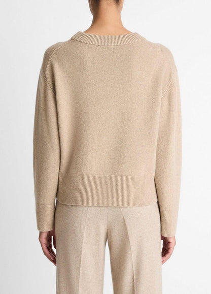 Vince Wool-Cashmere V-Neck Sweater - Sweaters