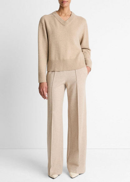 Vince Wool-Cashmere V-Neck Sweater - Sweaters