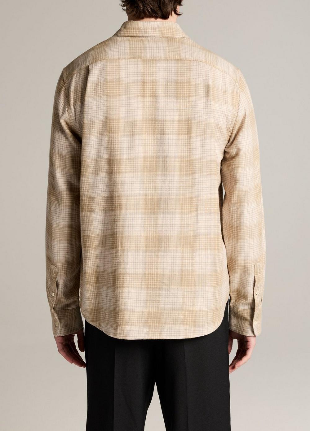 Vince Ballow Plaid Cotton Button-Front Shirt - Long Sleeve