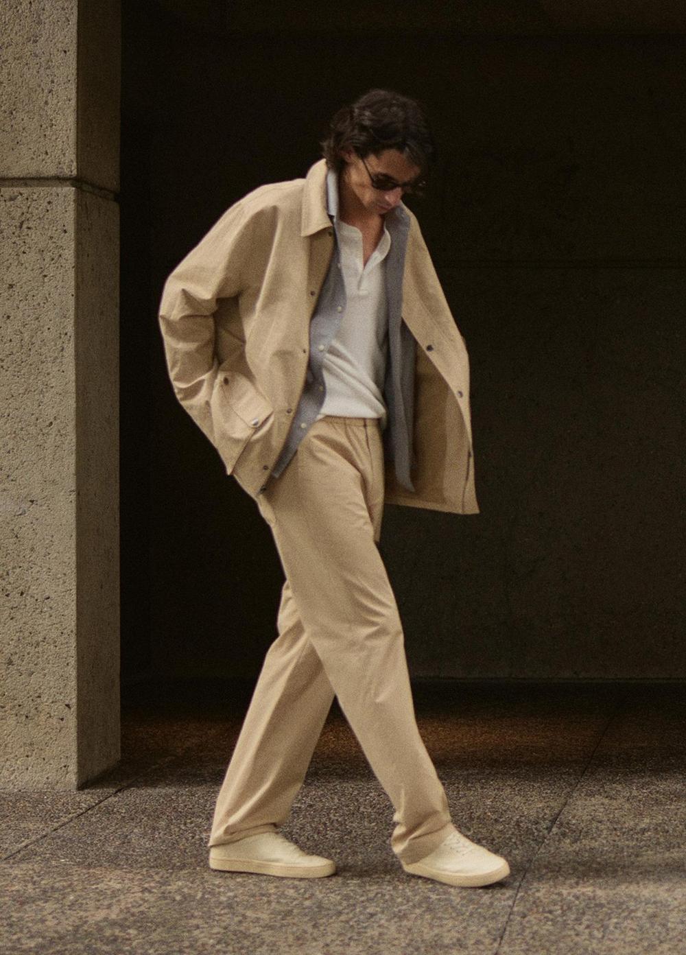 Vince Lightweight Cotton Barn Jacket - Jackets