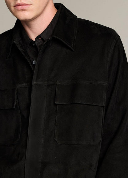 Vince Suede Shirt Jacket - Jackets