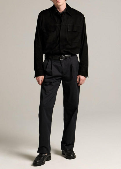 Vince Suede Shirt Jacket - Jackets