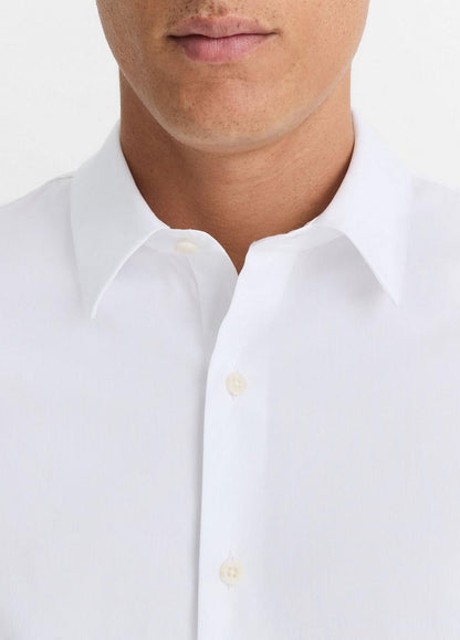 Vince Stretch-Cotton Poplin Shirt - Long Sleeve