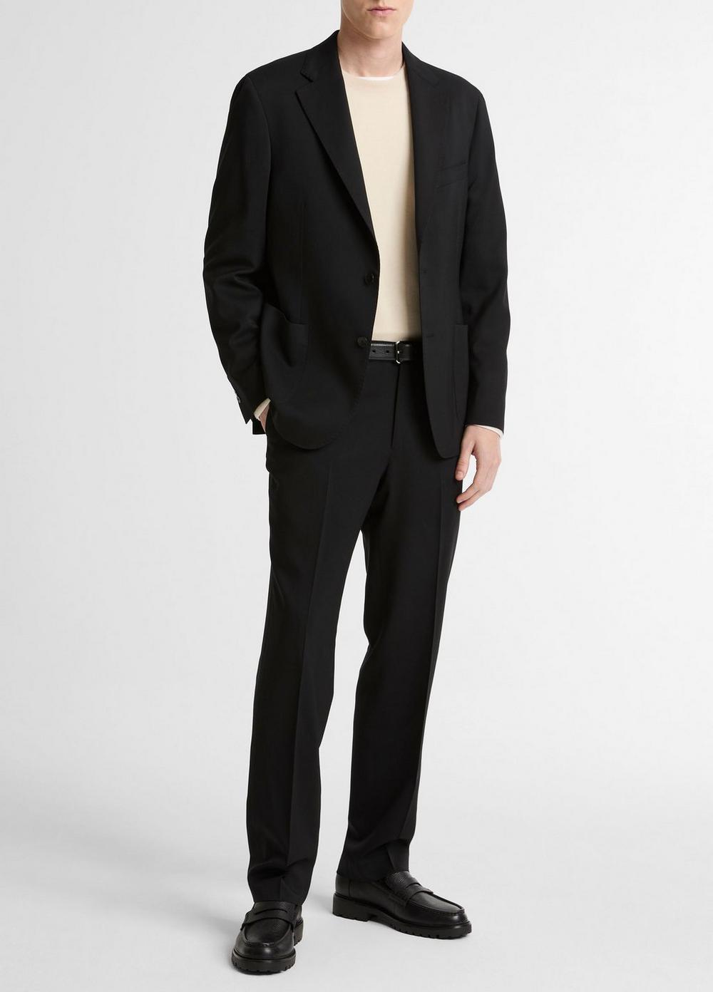 Vince Wool Classic Pant - Trousers