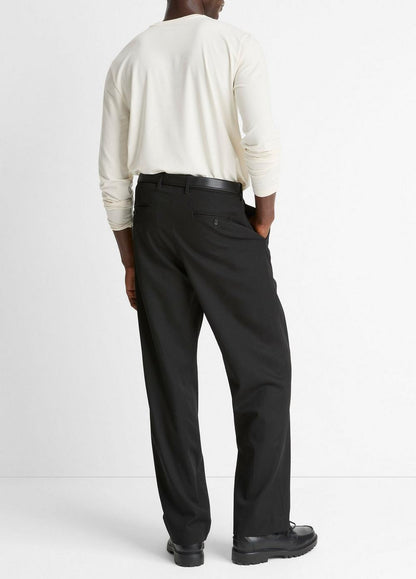 Vince Wool Double-Pleat Suiting Trouser - Pants & Shorts