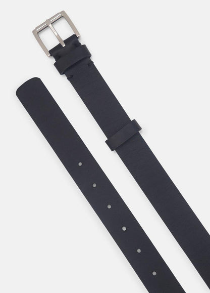 Vince Men's 30mm Leather Double-Loop Belt - Belts
