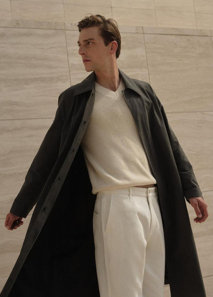 Vince Cotton-Blend Single-Breasted Trench Coat - Jackets & Outerwear