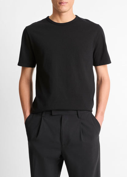Vince Garment Dye Cotton T-Shirt - Short Sleeve