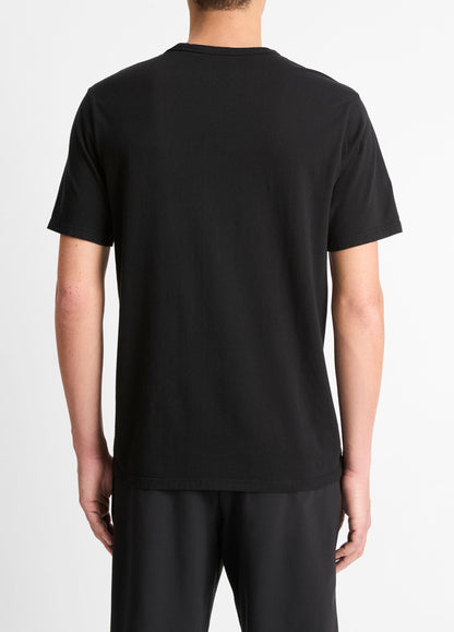 Vince Garment Dye Cotton T-Shirt - Short Sleeve