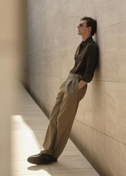 Vince Double-Slub Cotton-Blend Shirt Jacket - Jackets & Outerwear