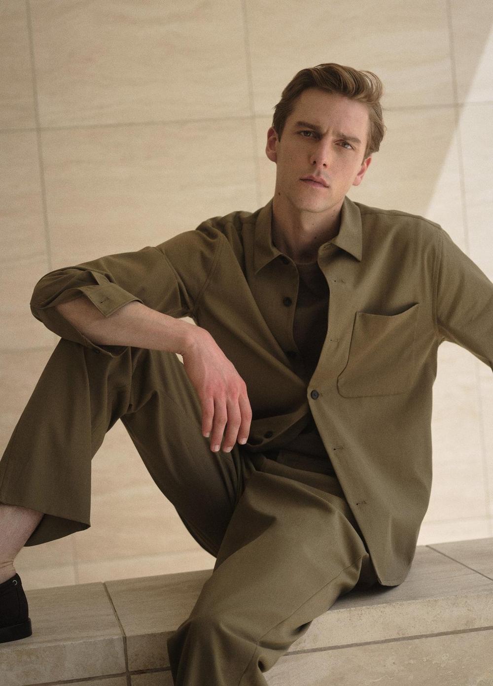 Vince Cotton Bluff-Pocket Overshirt - Jackets & Outerwear