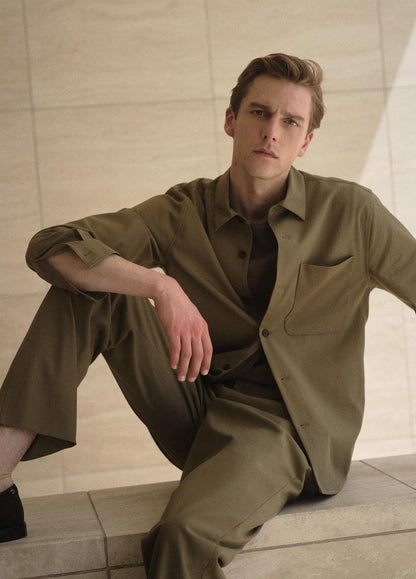 Vince Cotton Bluff-Pocket Overshirt - Jackets & Outerwear