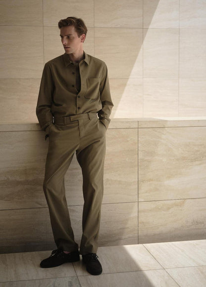 Vince Cotton Bluff-Pocket Overshirt - Jackets & Outerwear