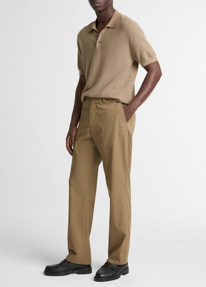 Vince Louie Relaxed Cotton Extended-Tab Trouser - Pants & Shorts