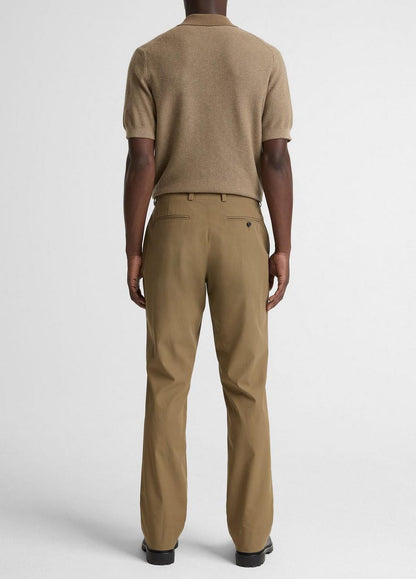 Vince Louie Relaxed Cotton Extended-Tab Trouser - Pants & Shorts