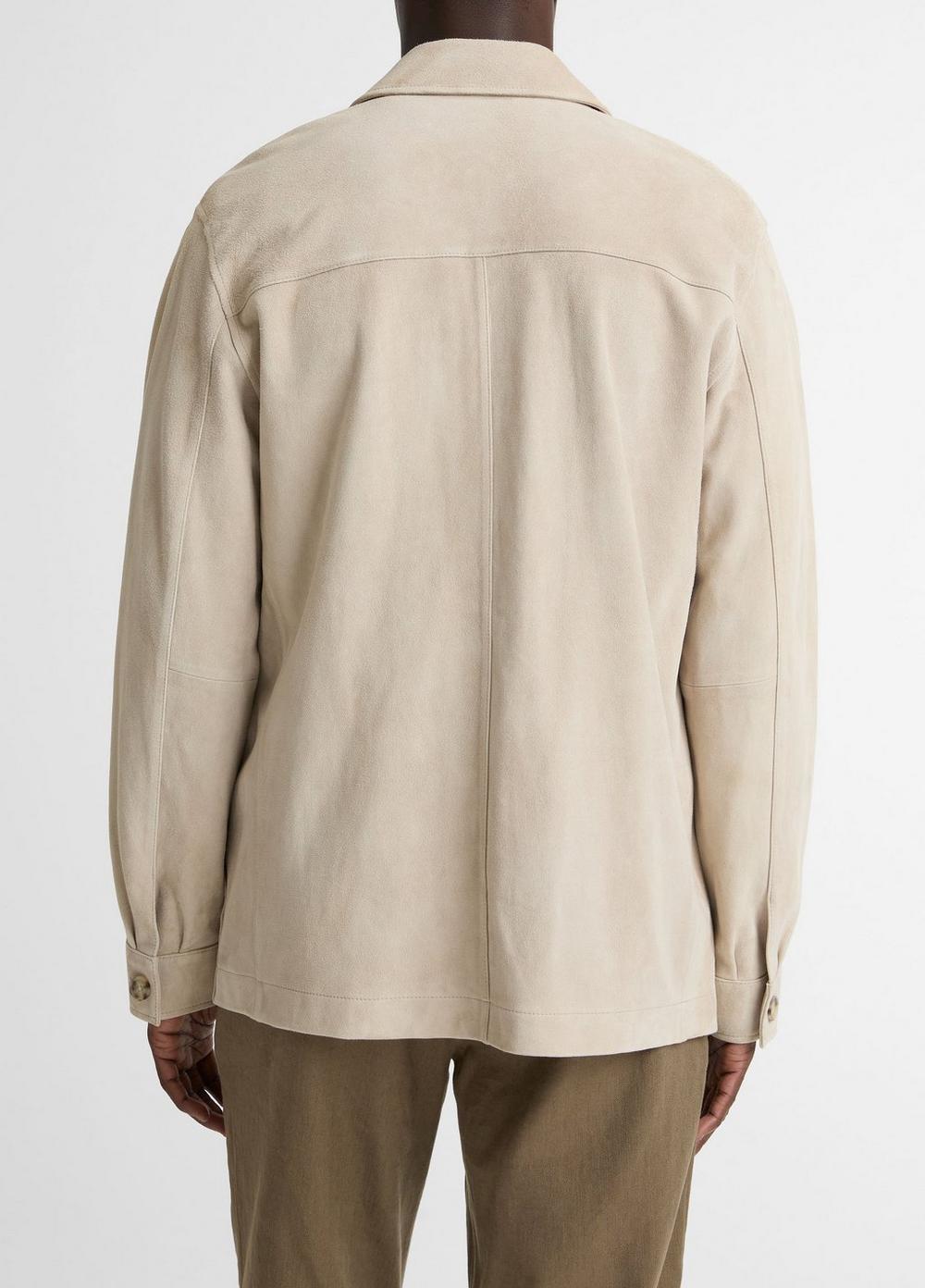 Vince Suede Utility Jacket - Jackets