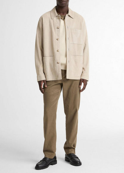 Vince Suede Utility Jacket - Jackets