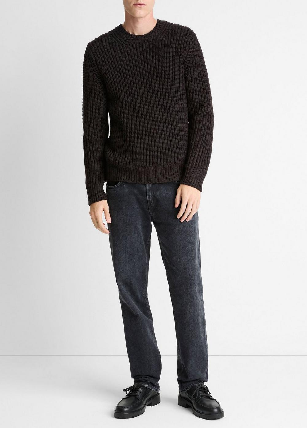 Vince Utility Shaker Merino Wool Sweater - Sweaters