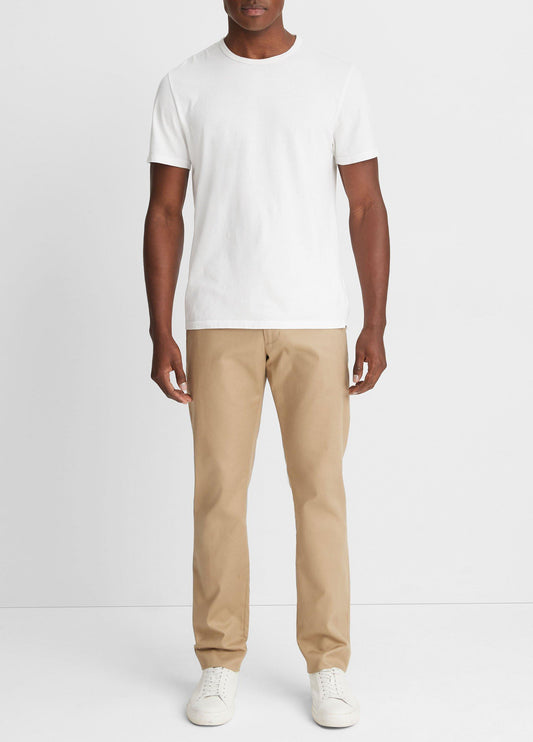 Vince Garment Dye Cotton T-Shirt - Short Sleeve