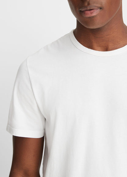 Vince Garment Dye Cotton T-Shirt - Short Sleeve