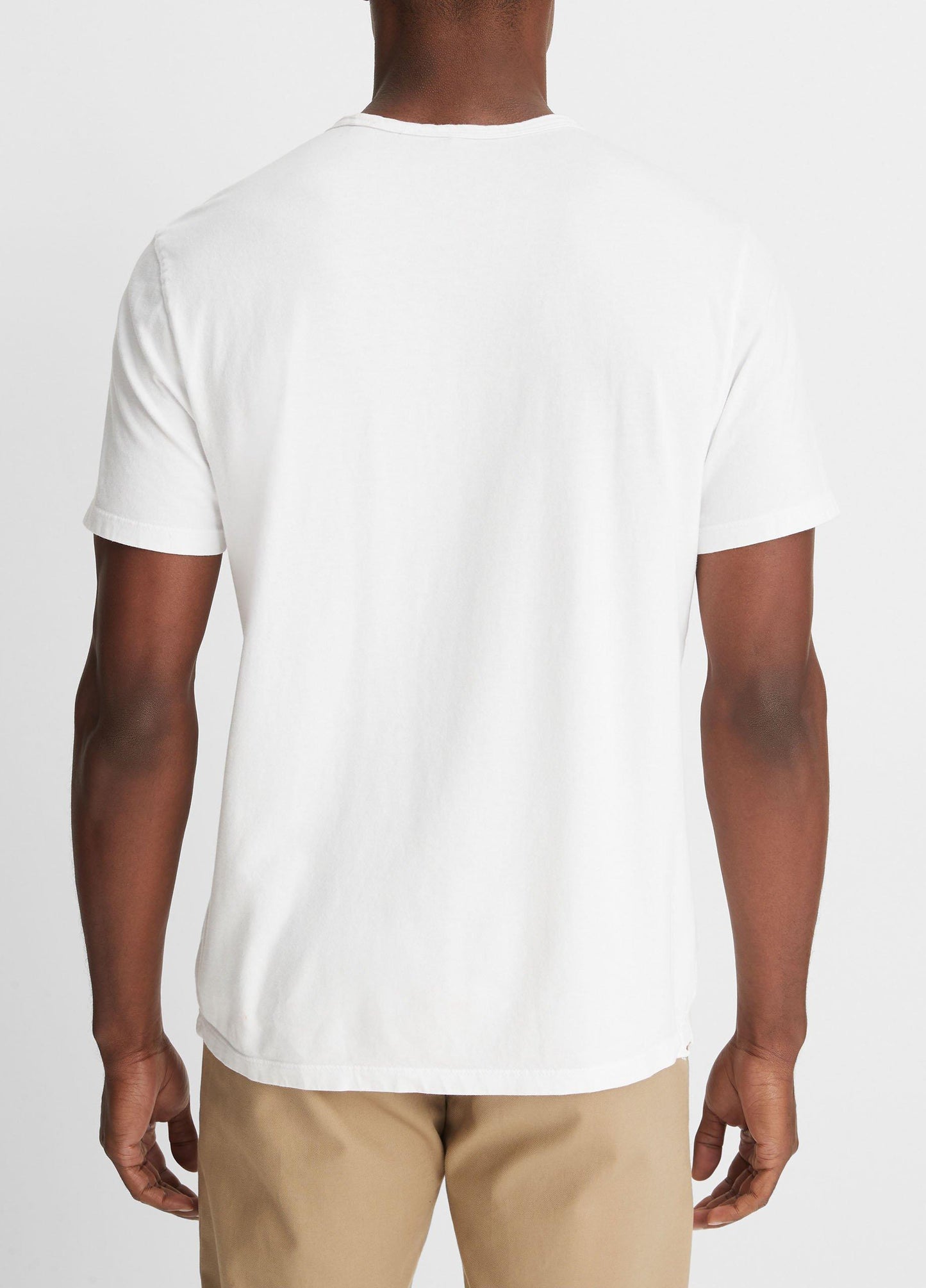Vince Garment Dye Cotton T-Shirt - Short Sleeve