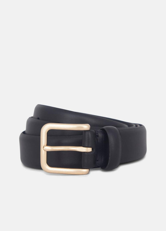 Vince Men's 30mm Leather Belt - Accessories