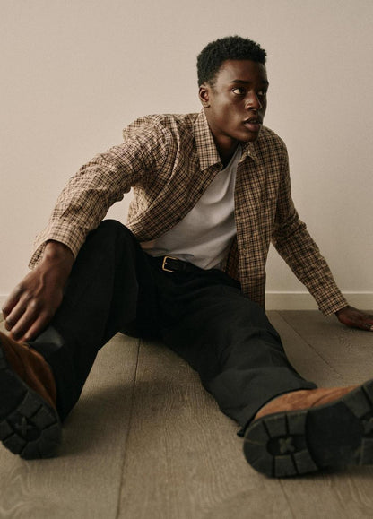 Vince Great Falls Plaid Cotton Button-Front Shirt - Final Sale