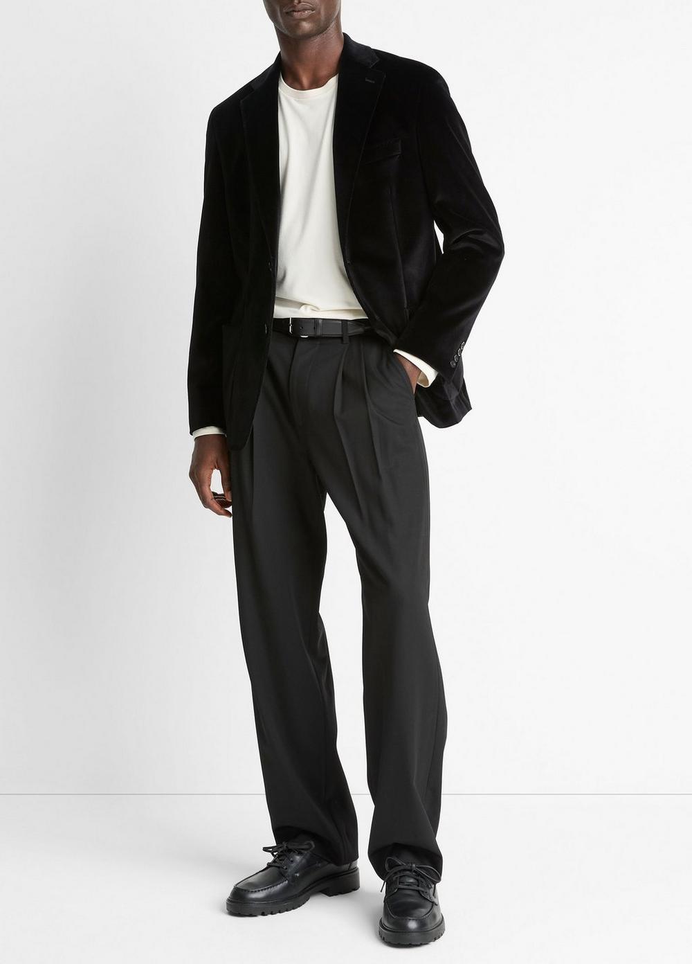 Vince Cotton Velvet Classic Sport Coat - Blazers