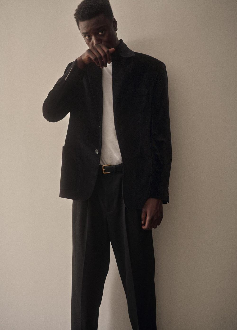 Vince Cotton Velvet Classic Sport Coat - Blazers