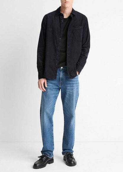Vince Italian Cotton Corduroy Button-Front Shirt - Shirts