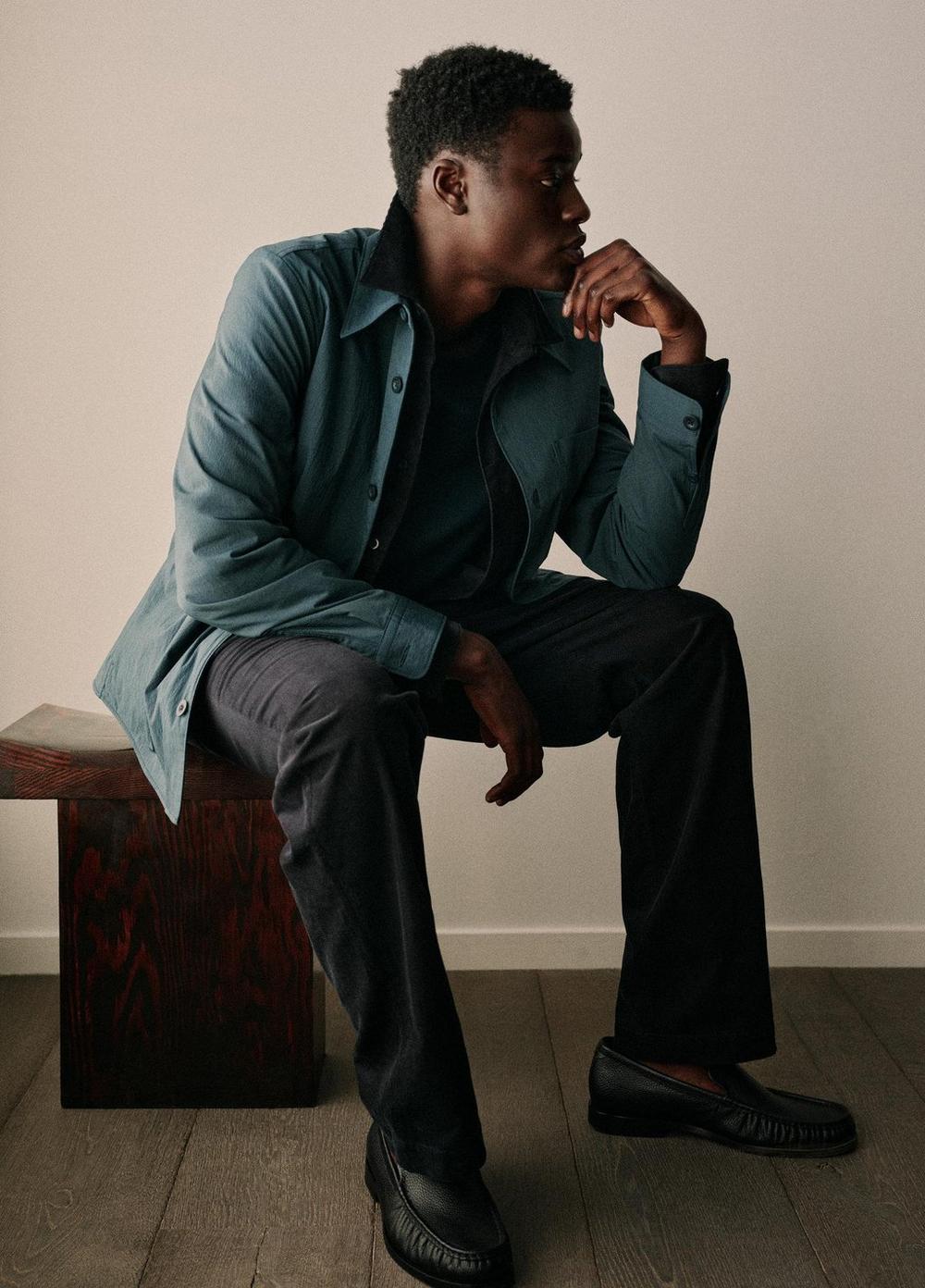 Vince Italian Cotton Corduroy Button-Front Shirt - Shirts