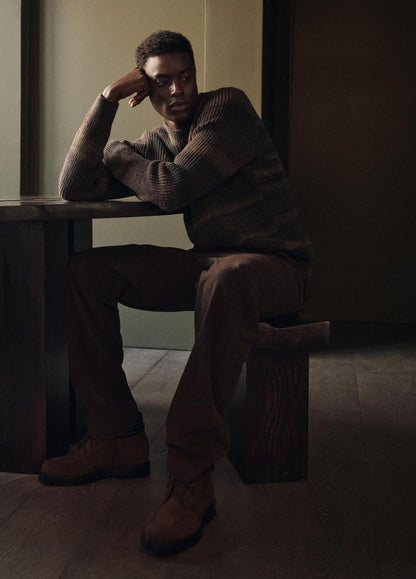 Vince Space-Dye Shaker Wool-Blend Sweater - Sweaters