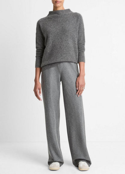 Vince Donegal Cashmere Funnel-Neck Sweater - Sweaters