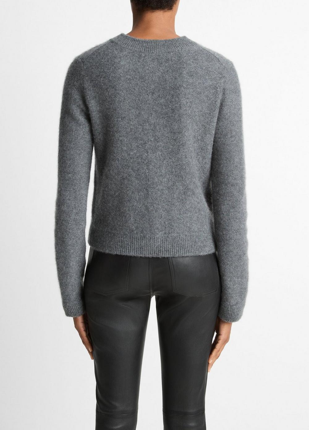 Vince Plush Cashmere Shrunken Cardigan - Sweaters