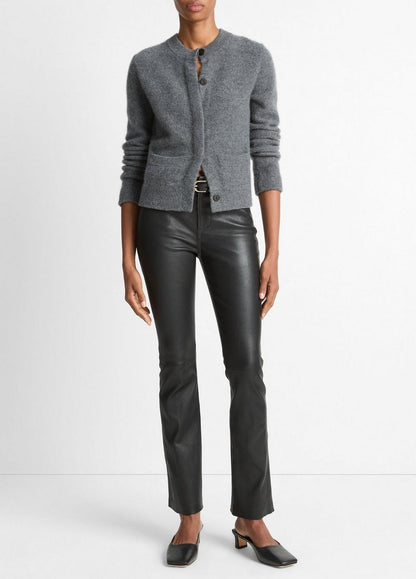Vince Plush Cashmere Shrunken Cardigan - Sweaters