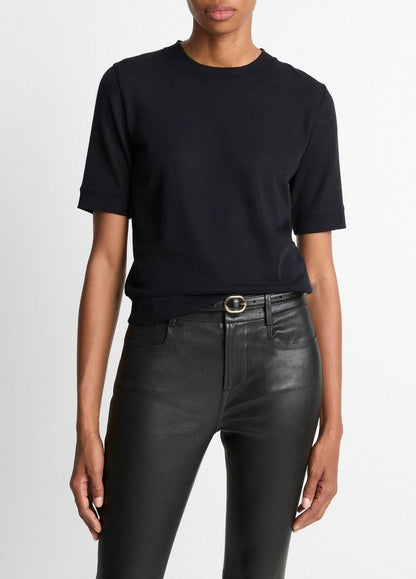 Vince Wool Shrunken T-Shirt - Women