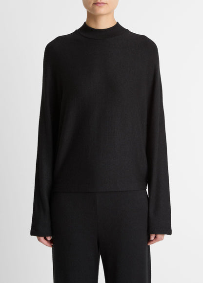 Vince Cozy Dolman-Sleeve Mock-Neck Top - Shirts & Tees