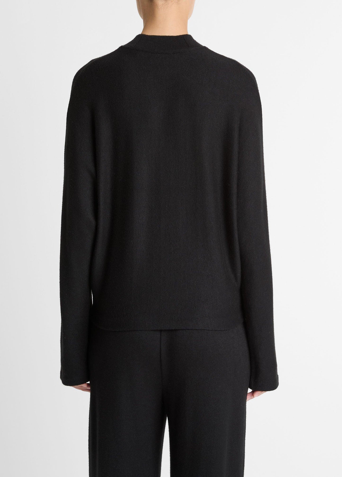 Vince Cozy Dolman-Sleeve Mock-Neck Top - Shirts & Tees
