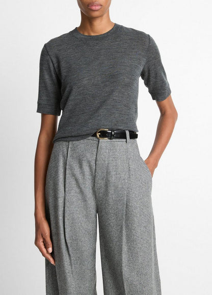 Vince Wool Shrunken T-Shirt - Women