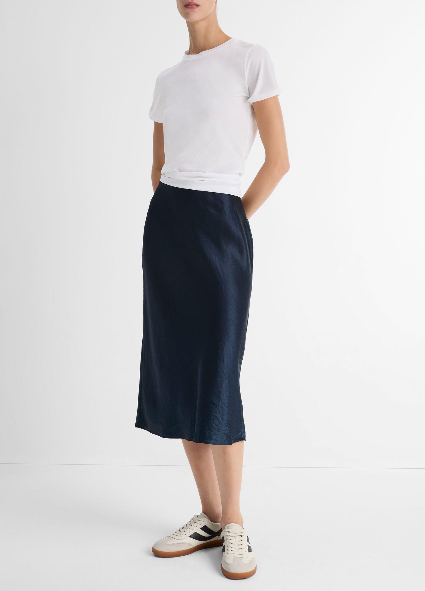 Vince Satin Slip Skirt - Dresses & Skirts