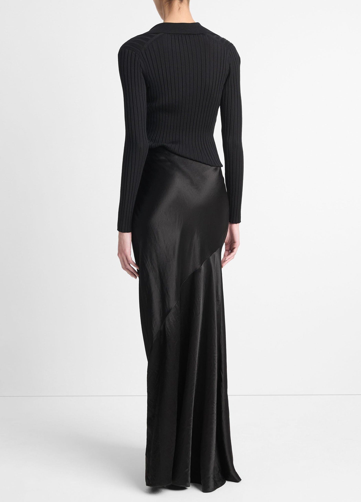 Vince Satin Maxi Skirt - Dresses & Skirts