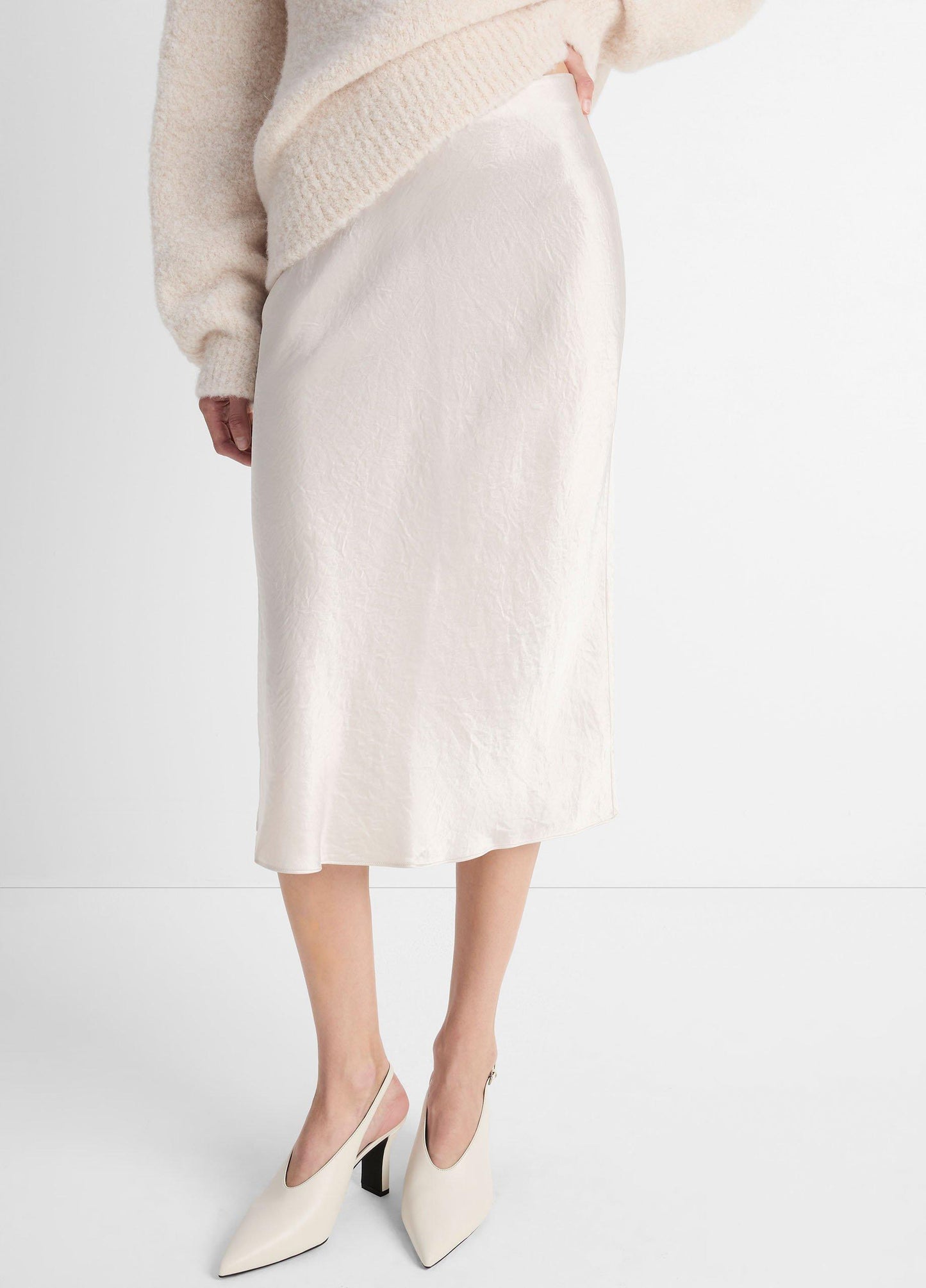 Vince Satin Slip Skirt - Dresses & Skirts